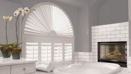 Shutters for Specialty Shape Windows in Fort Lauderdale